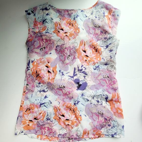 The Limited Dhalia dressy‎ Floral tank top Size XS, Light Material - Picture 2 of 4